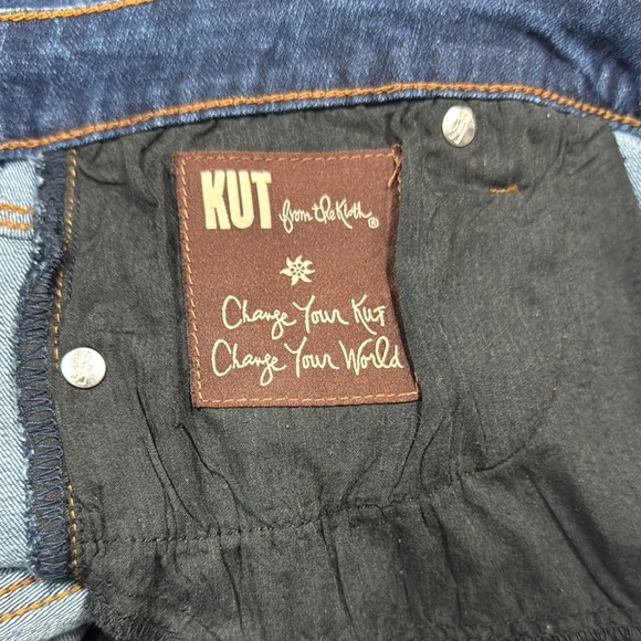 Kut from the Kloth High Rise Blue Jeans Versatile Denim - Picture 5 of 10